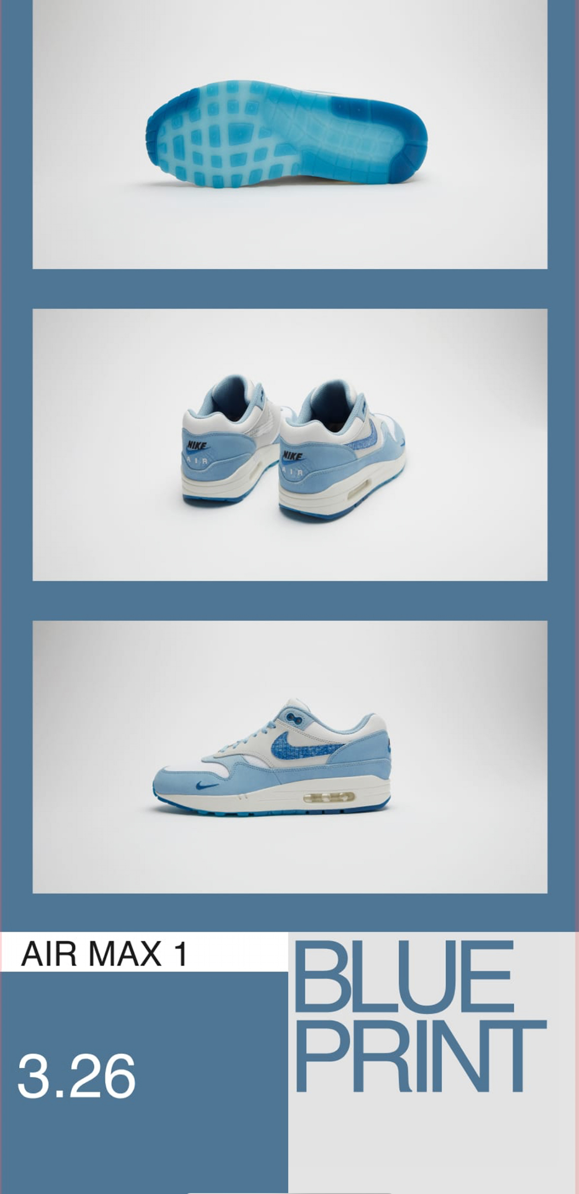 Nike Air Max 1 Blueprint Release Date 3