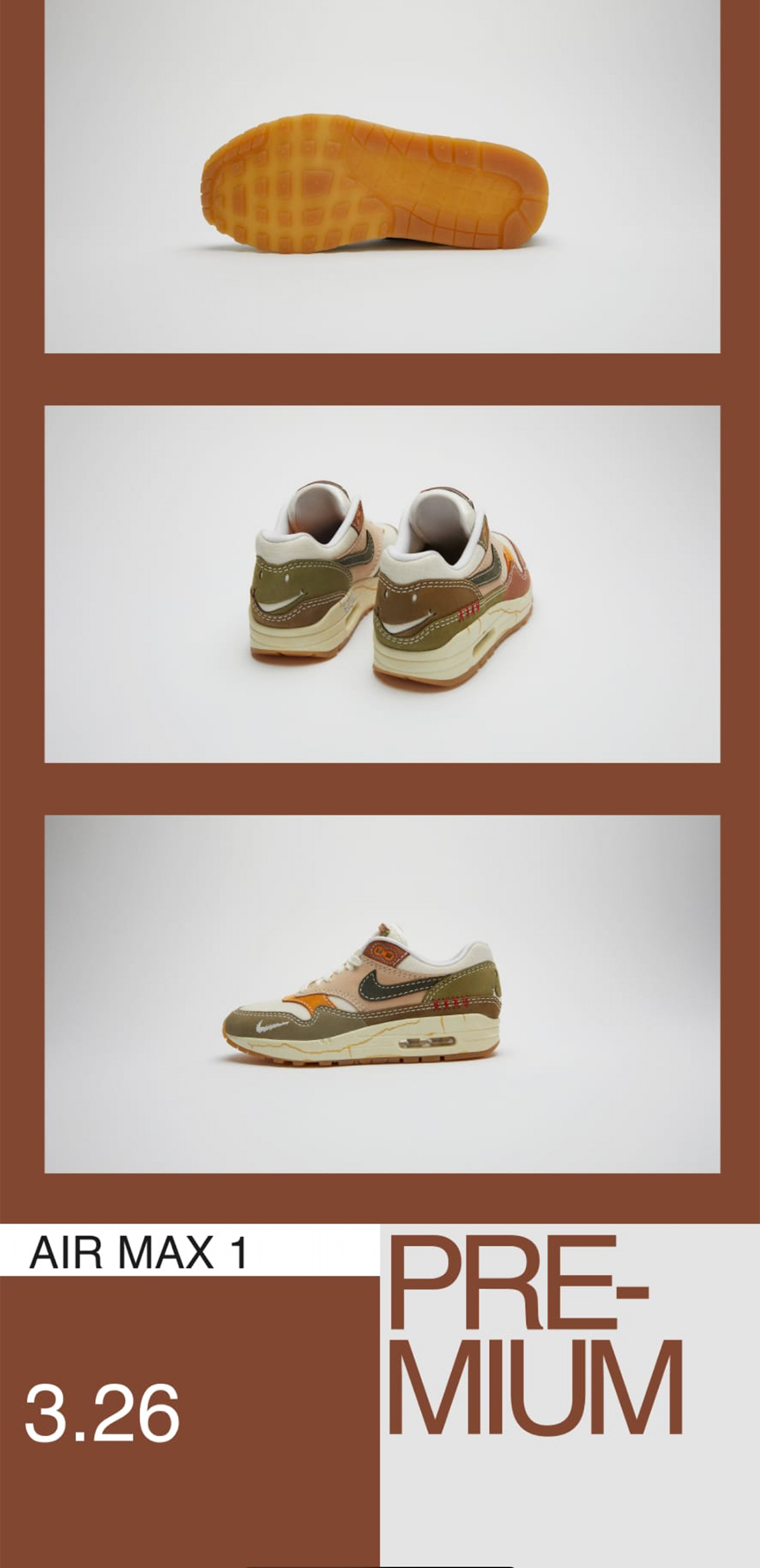 Nike Air Max 1 Premium Wabisabi Release Date 4