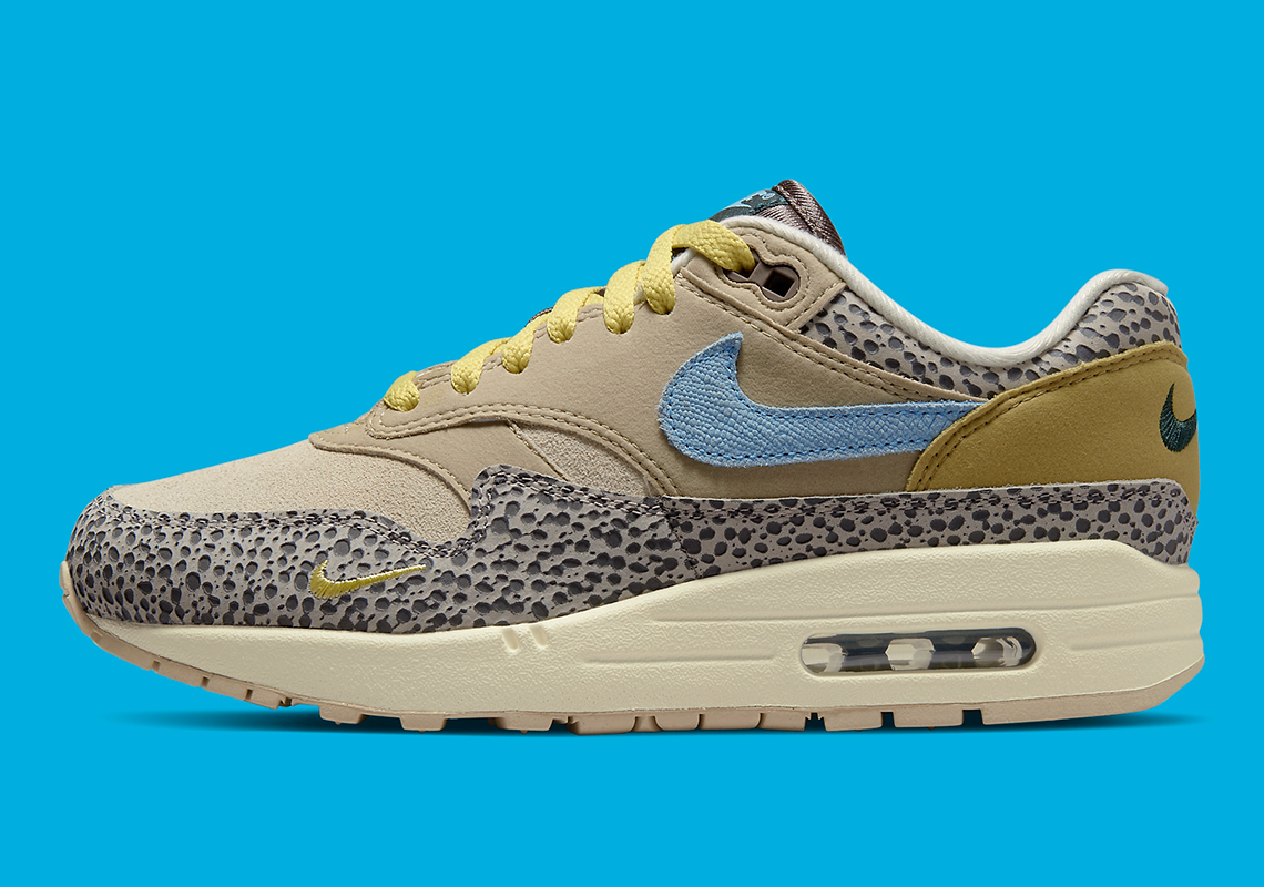 Nike Air Max 1 Safari Cobblestone Worn Blue Limestone Dv3027 001 7