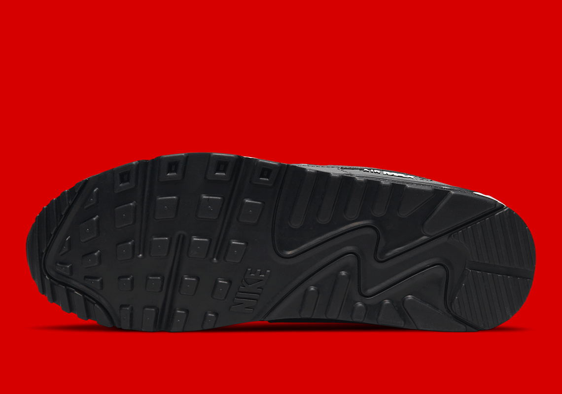 Nike Air Max 90 Jewel Black Red Dv3503 001 Release Date 7