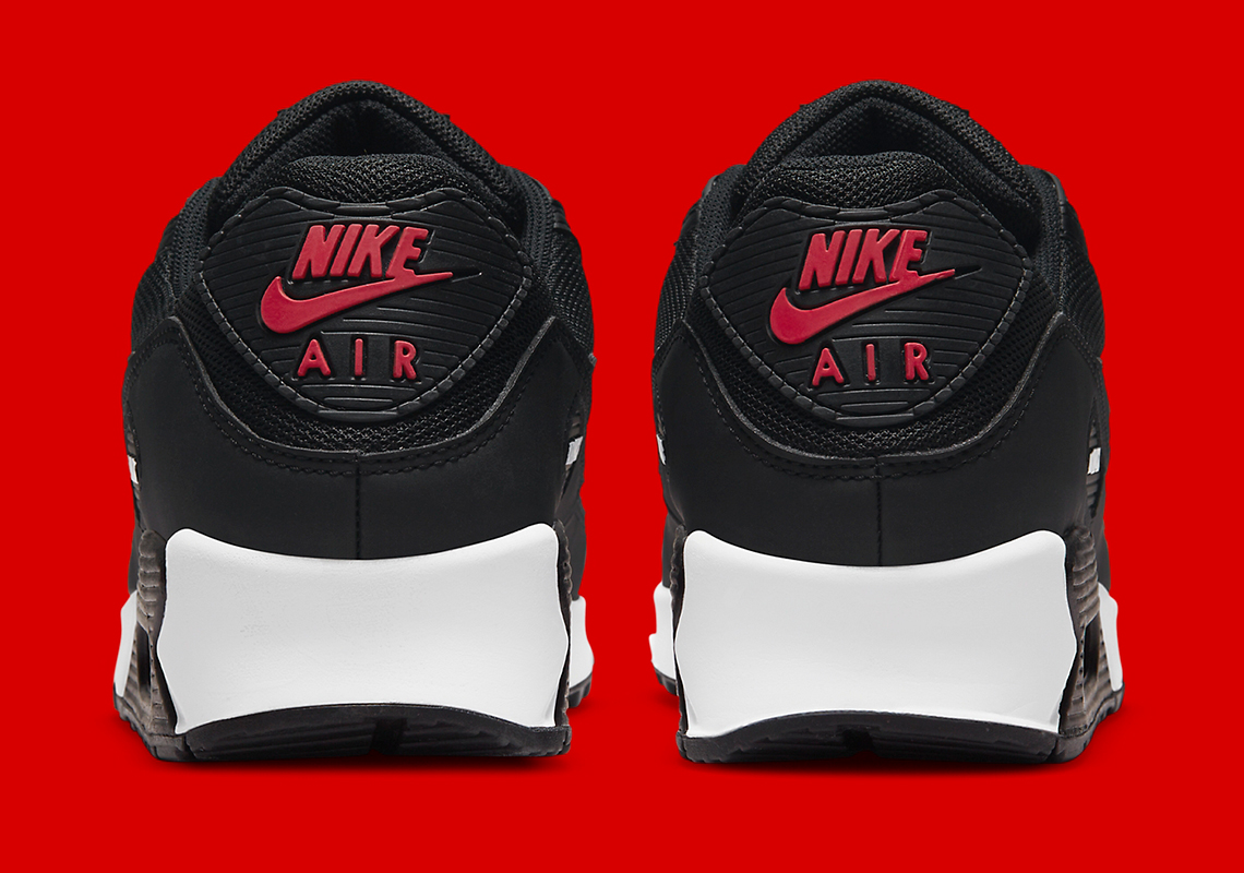 Nike Air Max 90 Jewel Black Red Dv3503 001 Release Date 8
