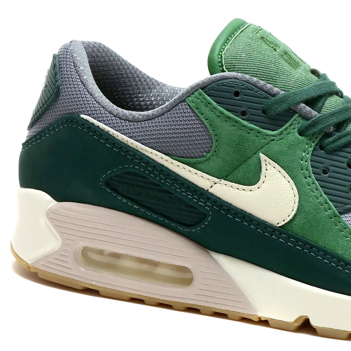 Nike Air Max 90 Premium Pro Green Pale Ivory Forest Green Dh4621 300 9