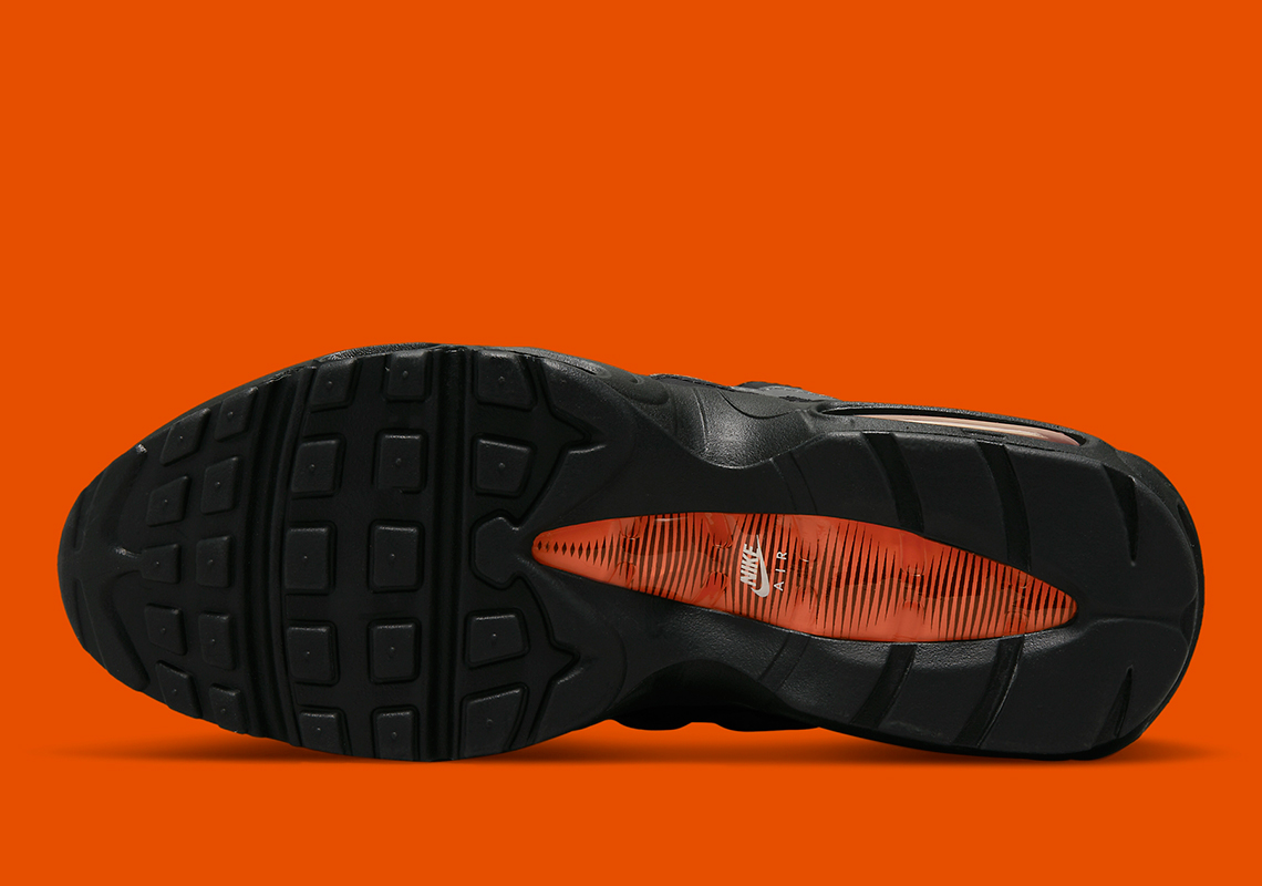 Nike Air Max 95 Black Grey Orange Dx2657 001 3