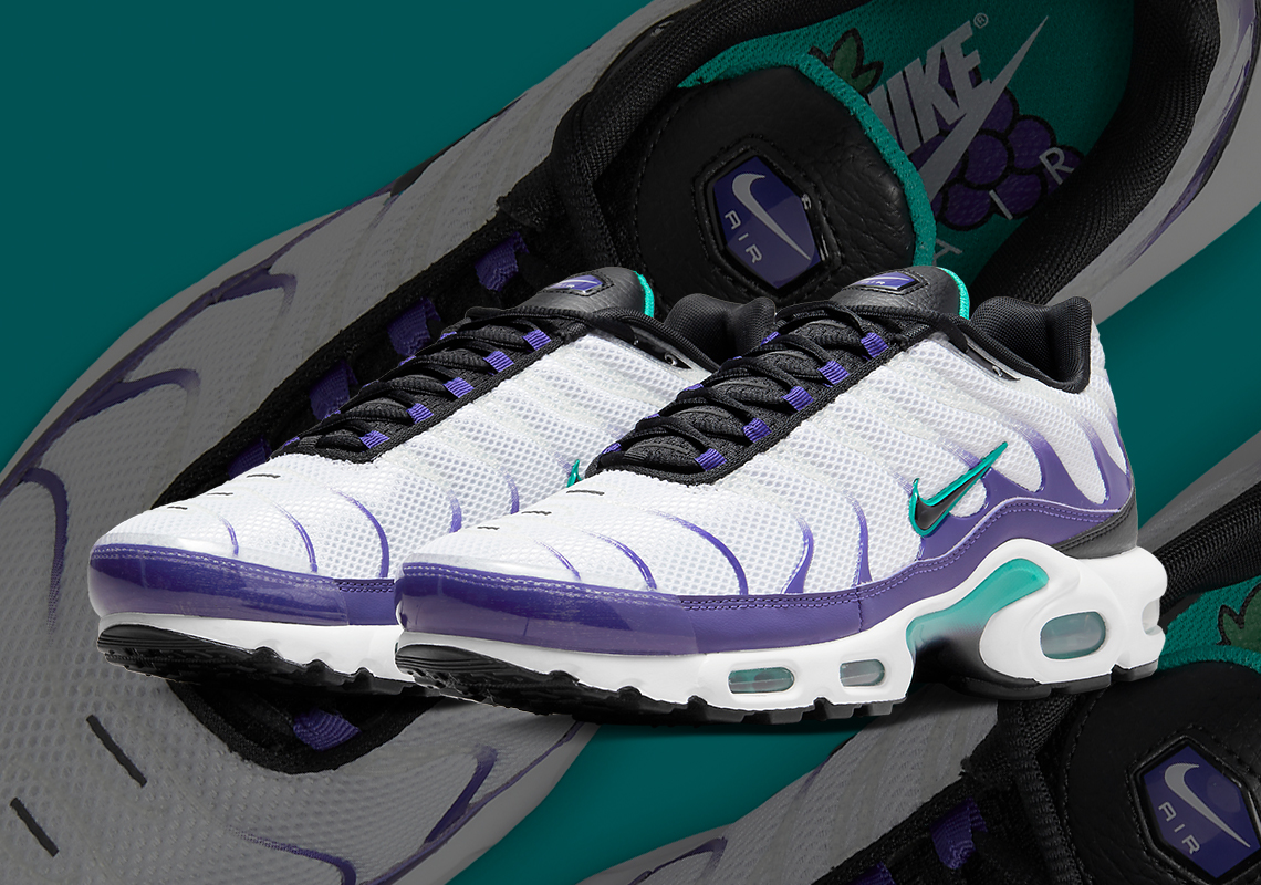 The Nike Air Max Plus Goes Full "Grape" Mode