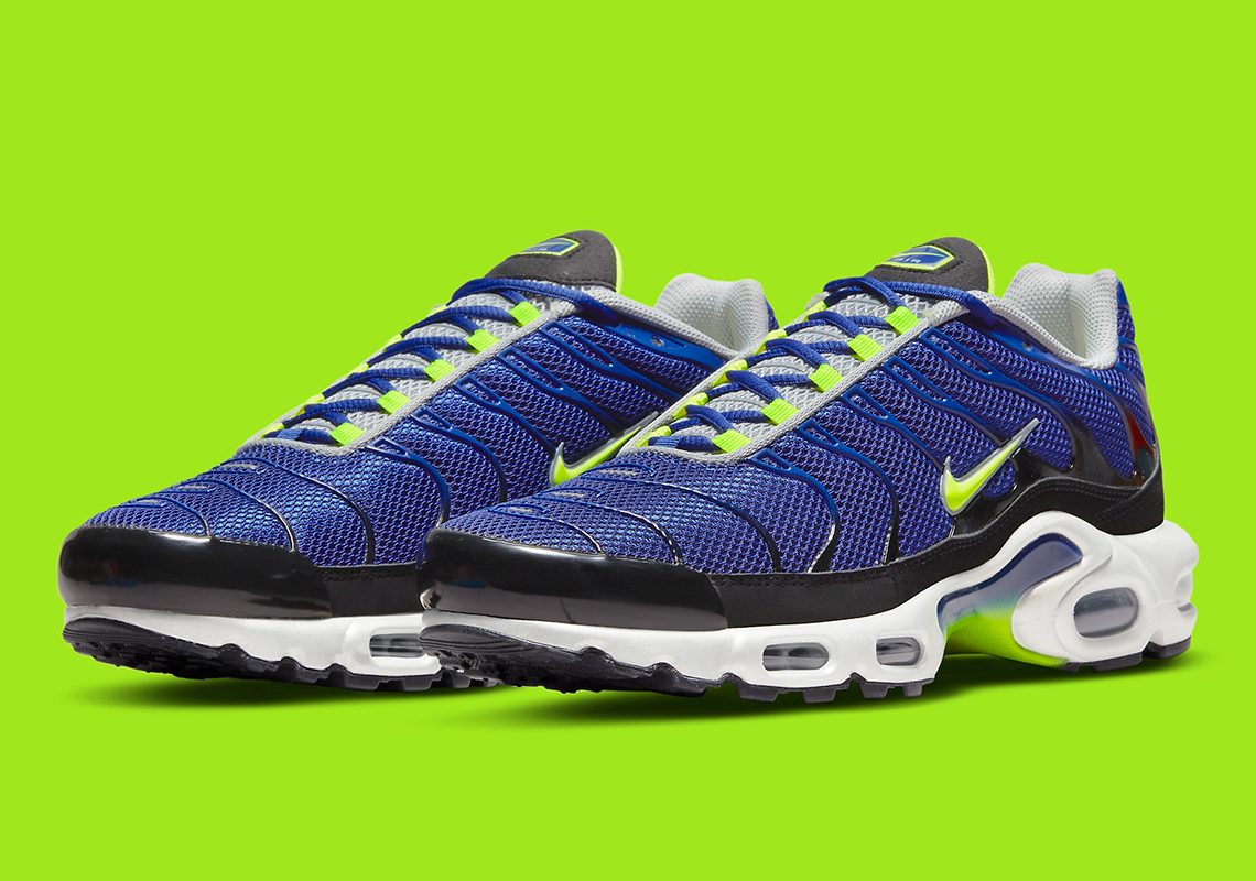 Royal Blue And Volt Energize The Nike Air Max Plus