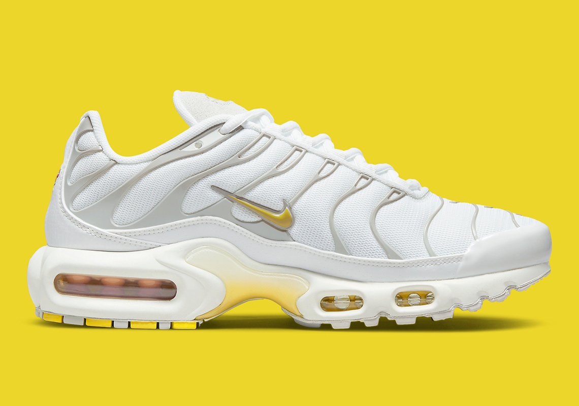 Nike Air Max Plus White Silver Yellow Dv6987 100 4