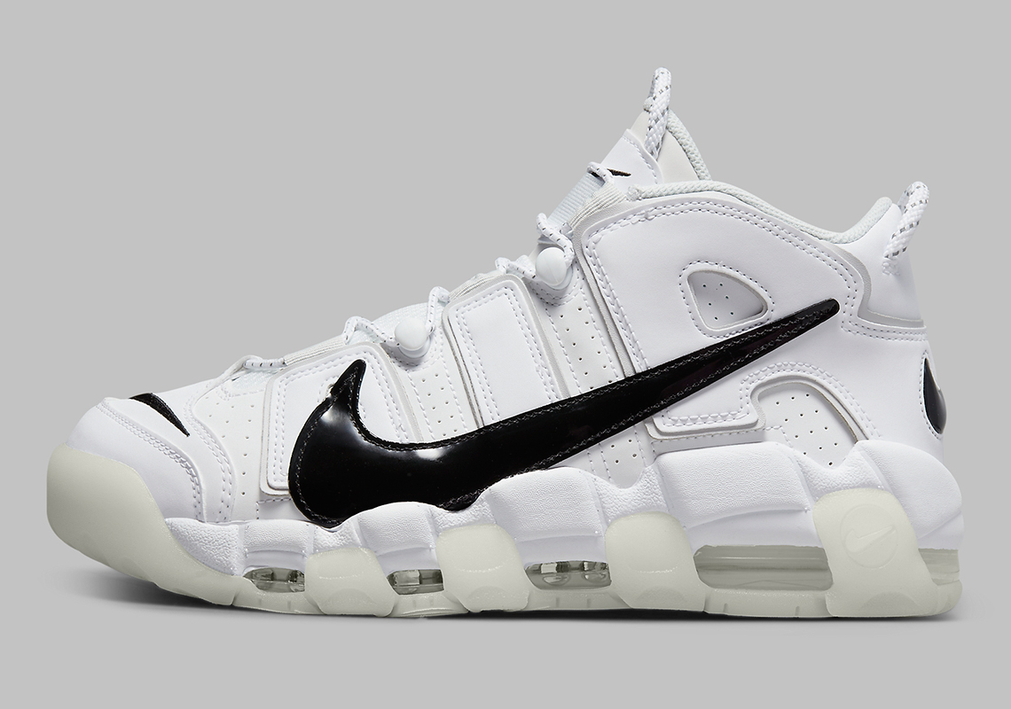 Nike Air More Uptempo "Copy Paste" Comes Clean In White