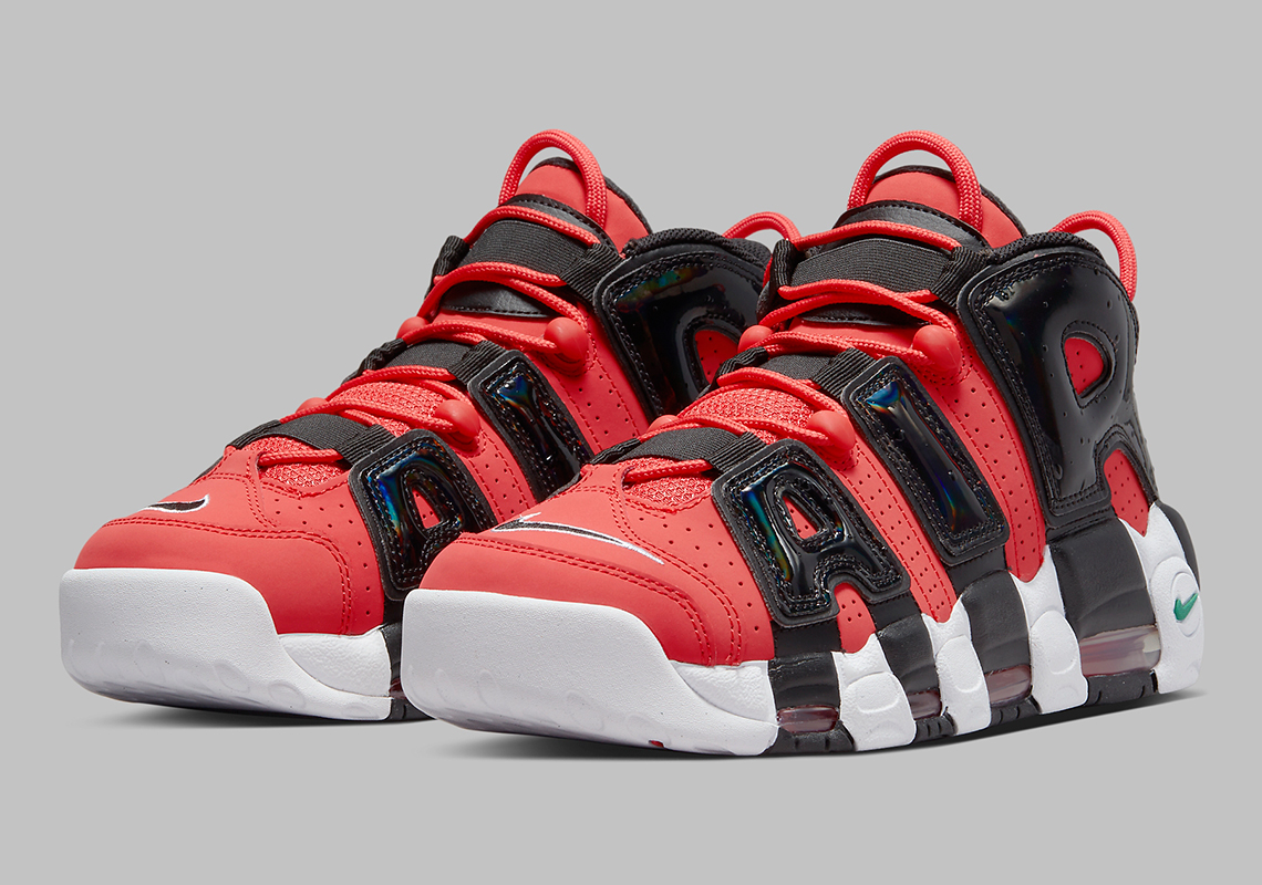 Nike Air More Uptempo "I Got Next" Appears In Bold Red And Black