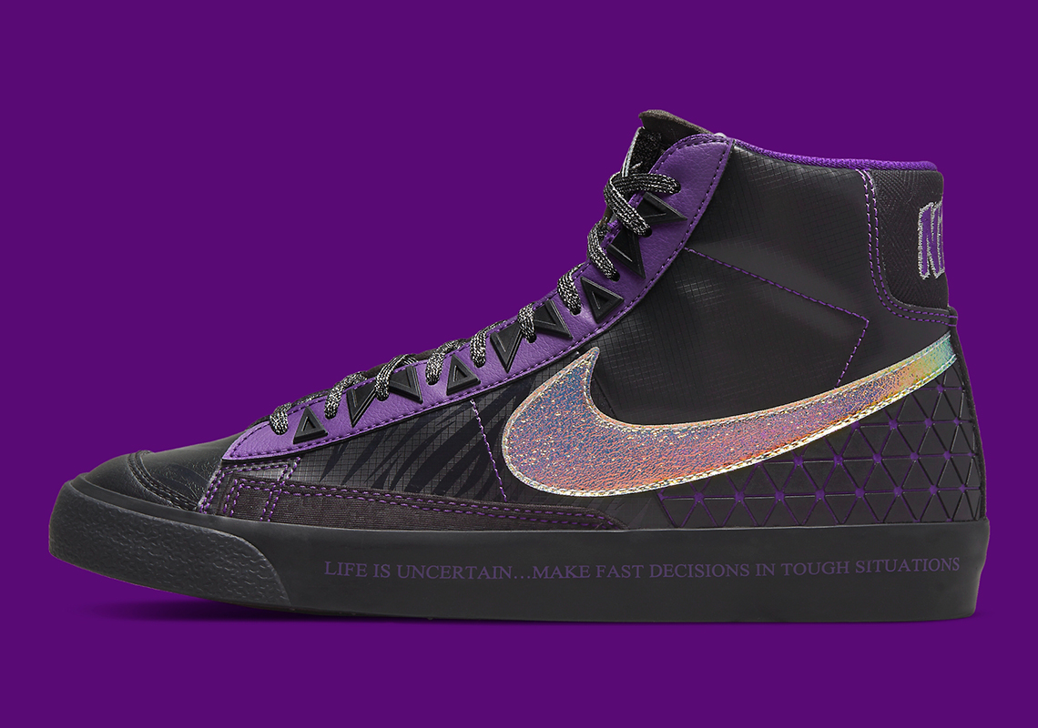 Official Images Of Ayman Wamala's Nike Blazer Mid '77 "Doernbecher Freestyle"