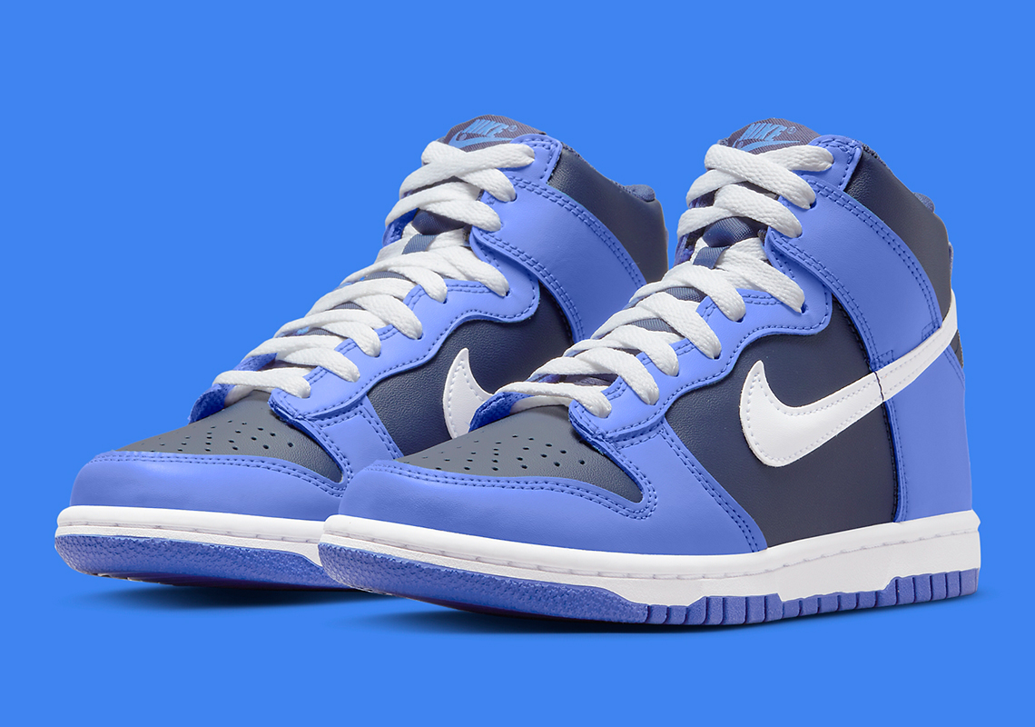 Nike Dunk High Gs Blue White Db2179 400 2