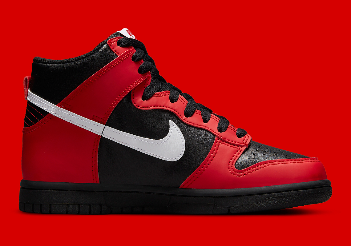 Nike Dunk High Sg Red Black Deadpool Db2179 003 5