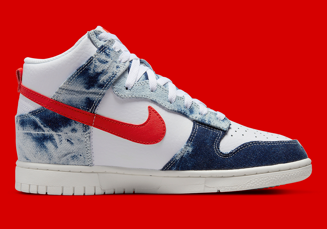 Nike Dunk High Washed Denim Release Date 4