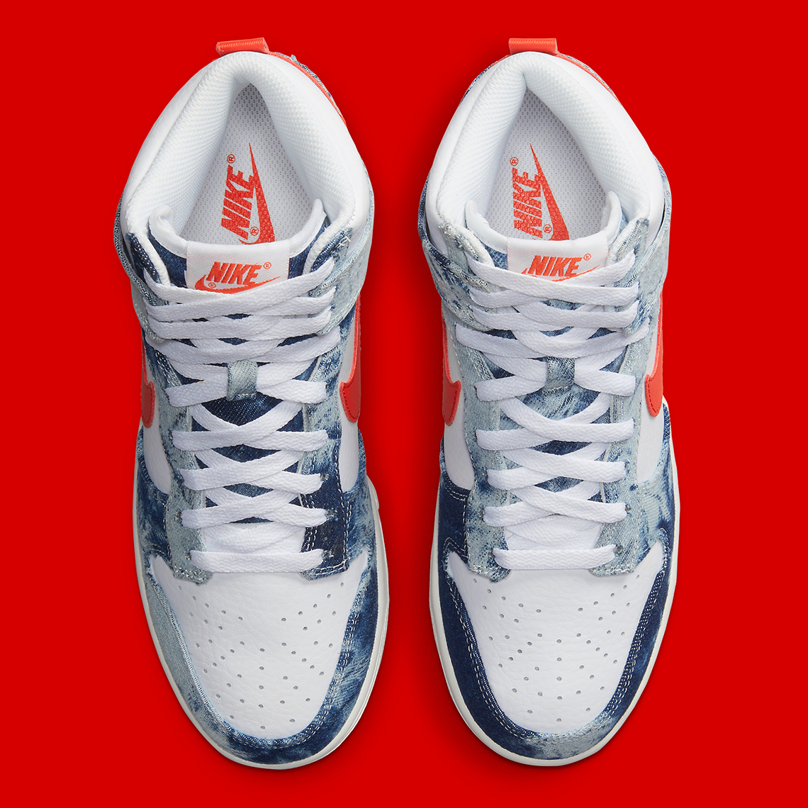 Nike Dunk High Washed Denim Release Date 8