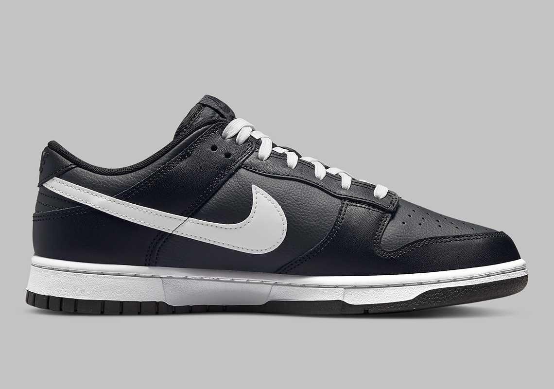 Nike Dunk Low Black White Dj6188 002 Release Date 2