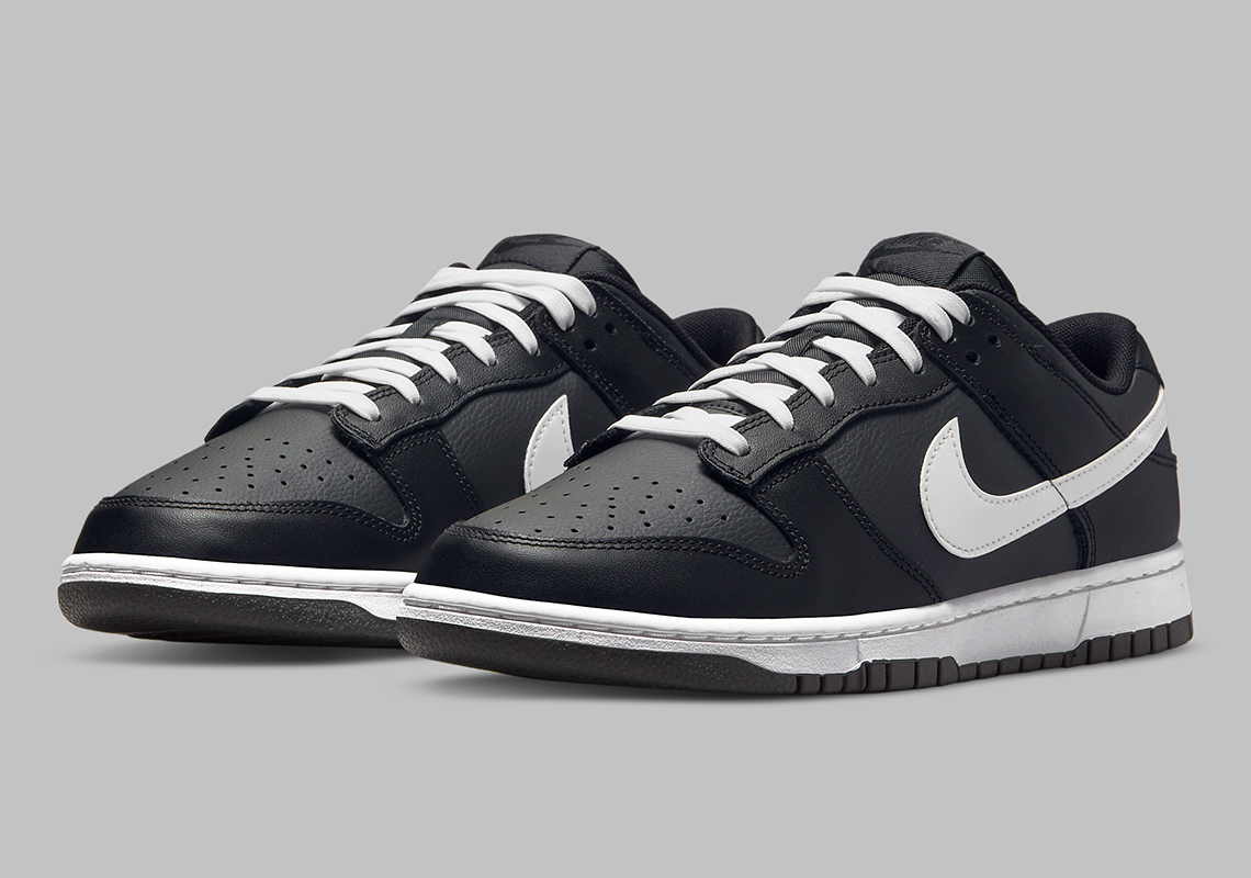 Nike Dunk Low Black White Dj6188 002 Release Date 3