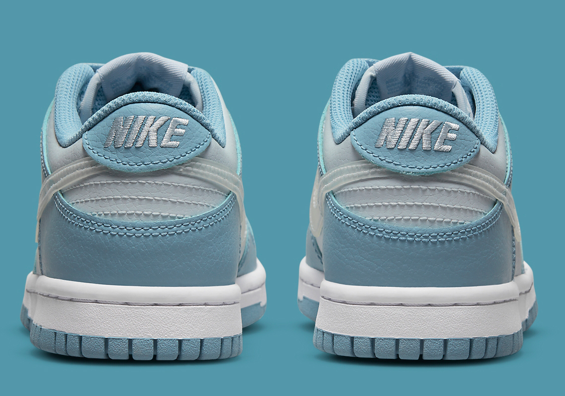 Nike Dunk Low Blue Clear Swoosh Release Date 1