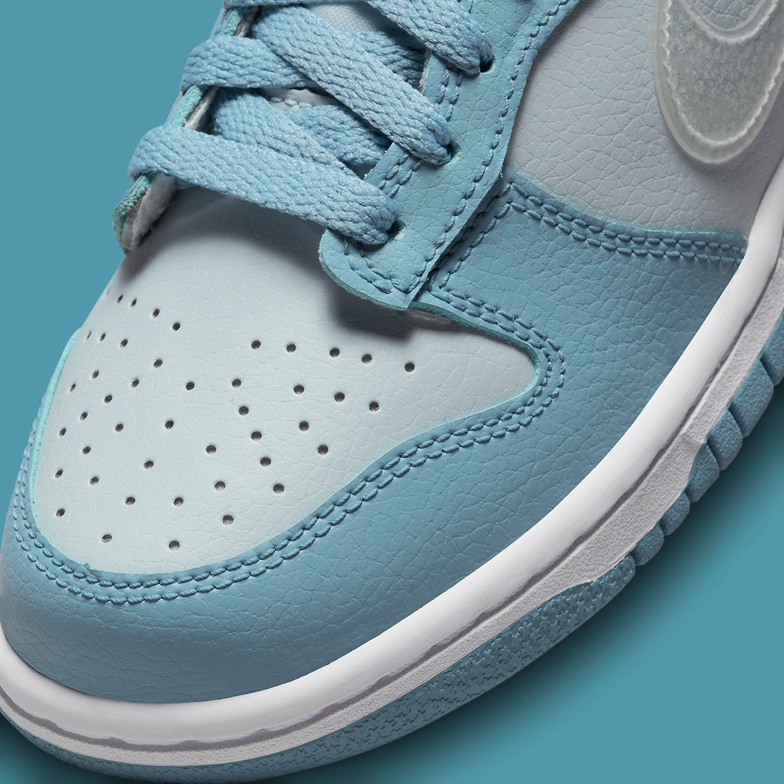 Nike Dunk Low Blue Clear Swoosh Release Date 2