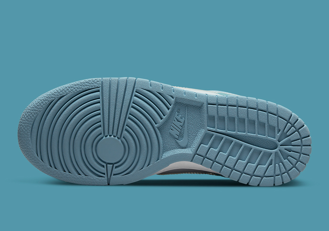 Nike Dunk Low Blue Clear Swoosh Release Date 5