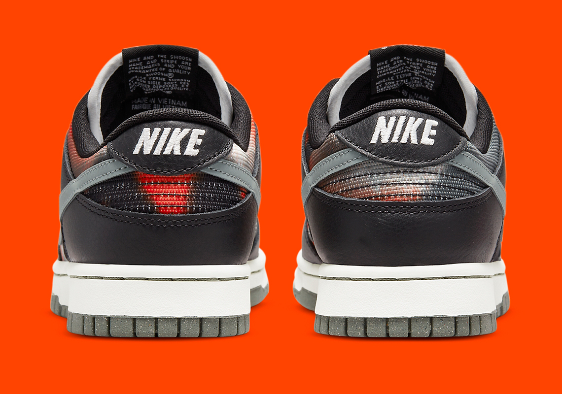 Nike Dunk Low Graffiti Black Orange Dm0108 001 7