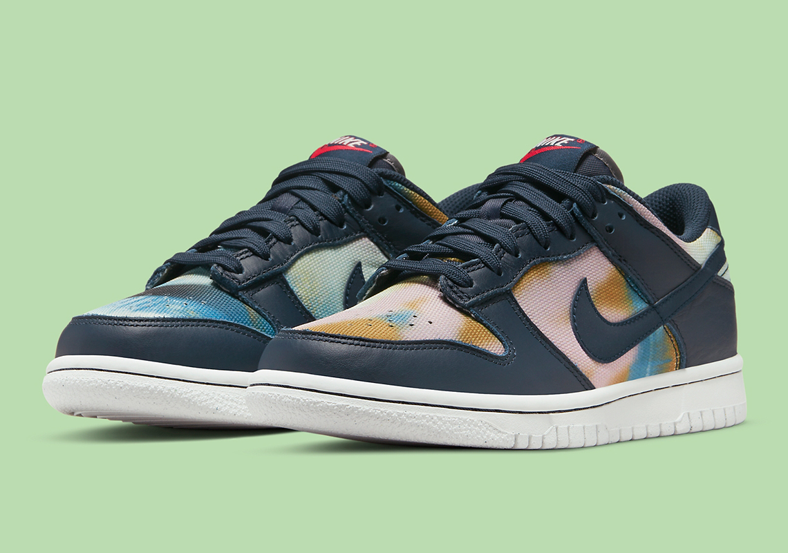 Nike Dunk Low Navy Graffiti Release Date 3