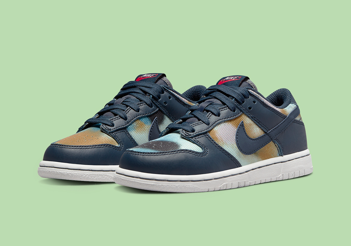 Nike Dunk Low Navy Graffiti Release Date Ps 1