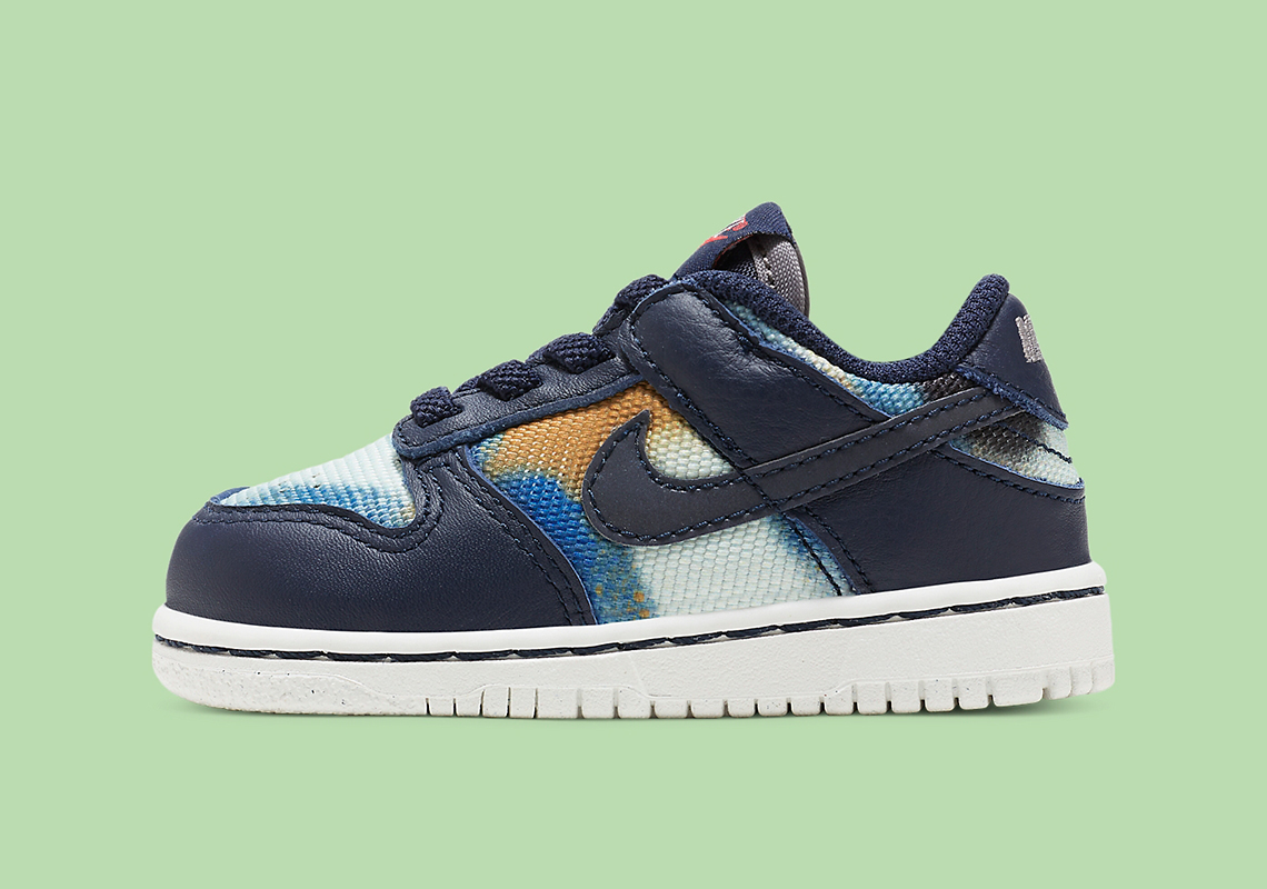 Nike Dunk Low Navy Graffiti Release Date Td 1