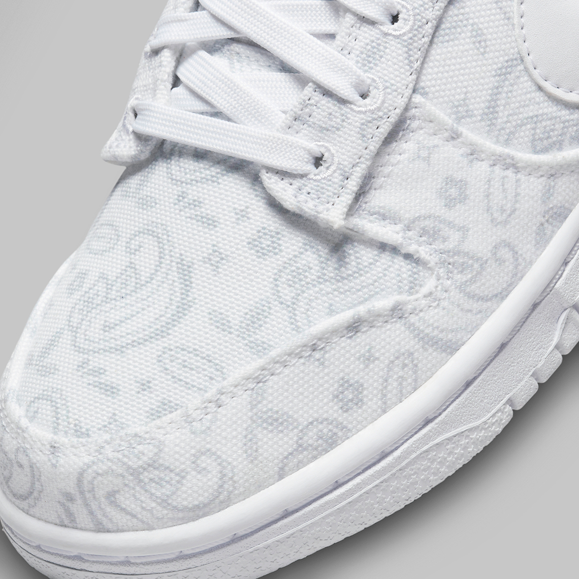 Nike Dunk Low Paisley White Grey Dj9955 100 Release Date 2