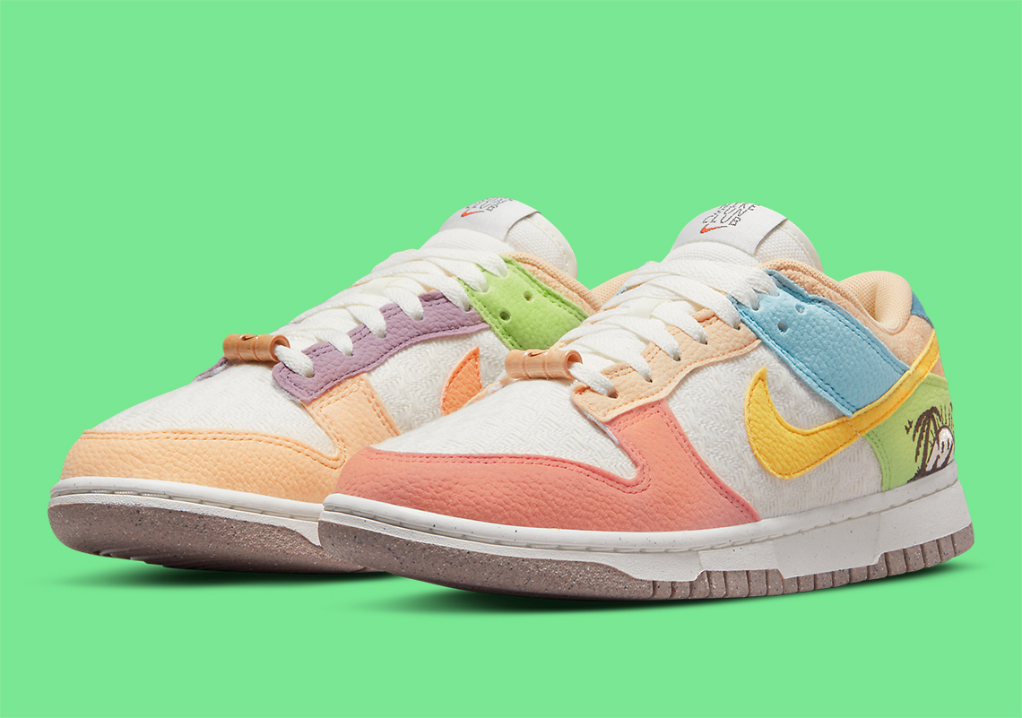 Nike Dunk Low Se Sail Sanded Gold Light Madder Root Sun Club Dq0265 100 10