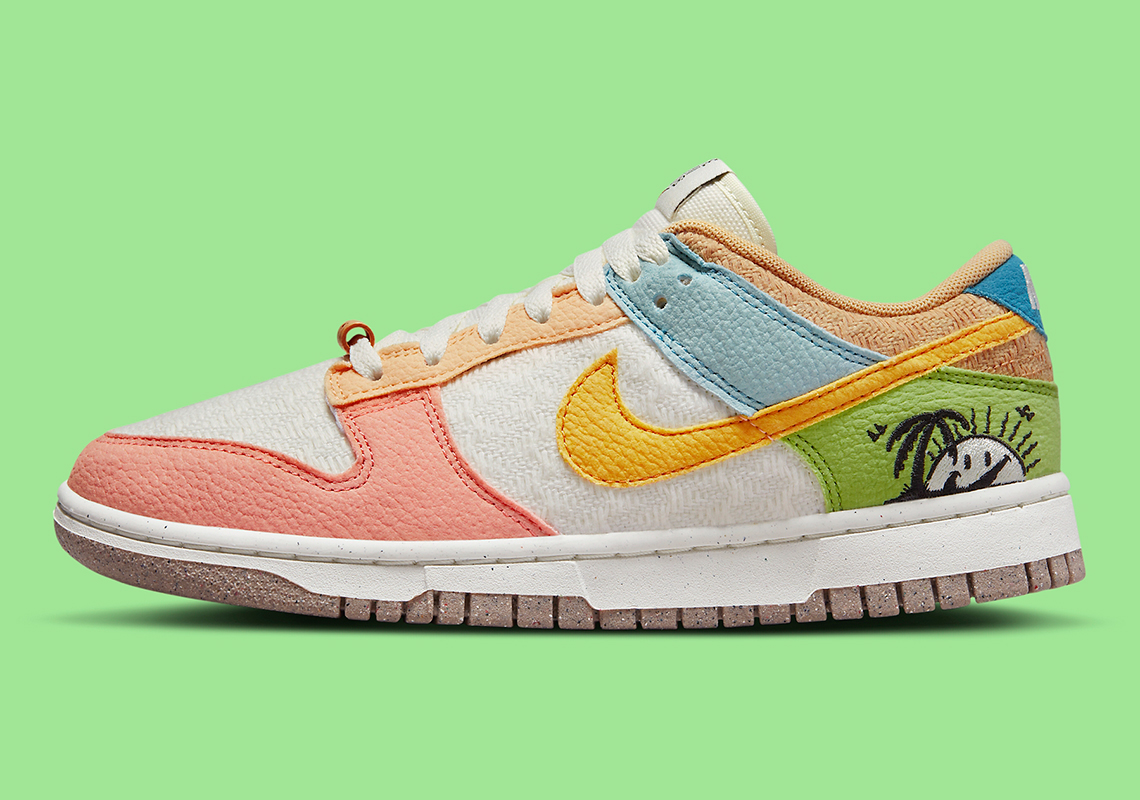 The Nike Dunk Low SE Appears In An Alternate “Sun Club” Colorway