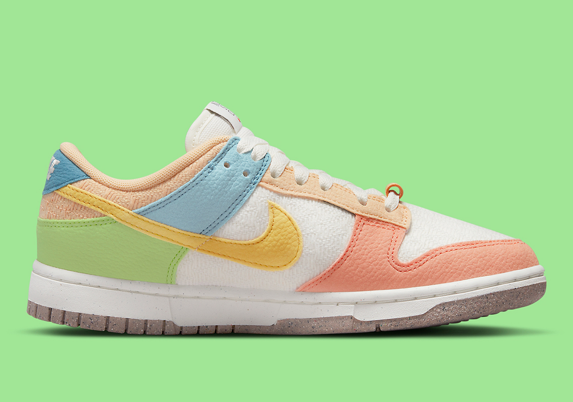 Nike Dunk Low Se Sail Sanded Gold Light Madder Root Sun Club Dq0265 100 6