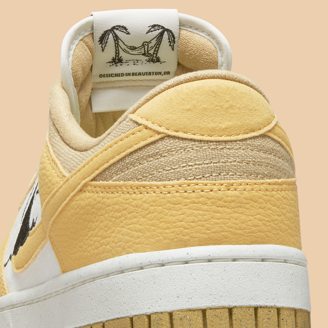 Nike Dunk Low Sun Club Yellow Beige 3