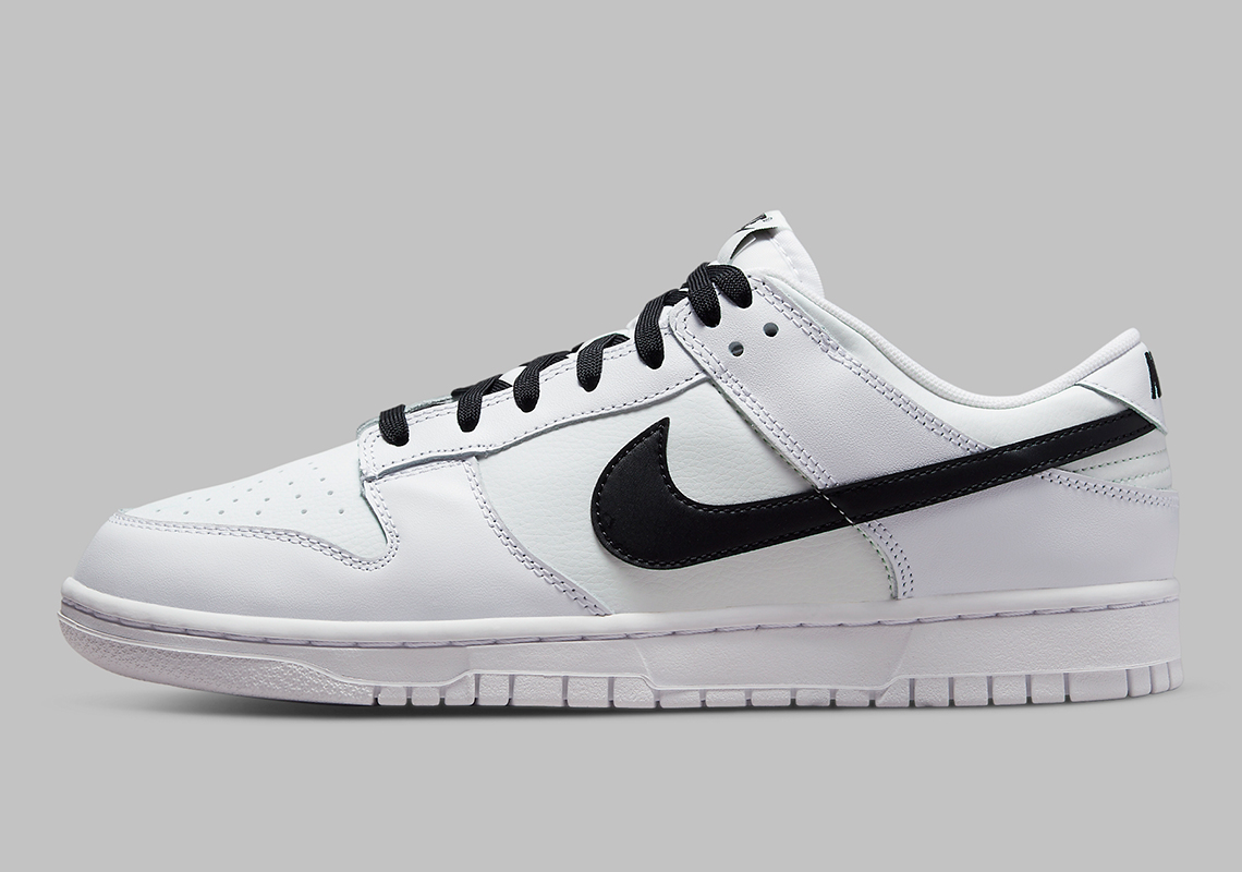 Nike Dunk Low White Black Dj6188 101 Release Date 4