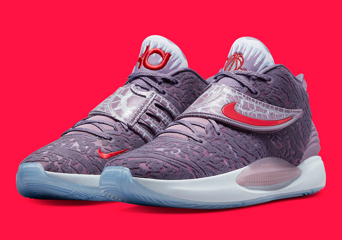 Nike KD 14 "Valentine's Day" Appears A Month Late