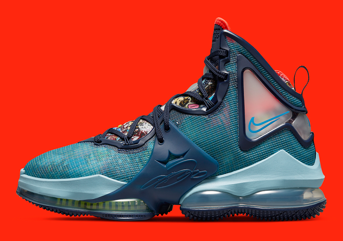 Nike LeBron 19 “Fast Food” Ordered Up In Alternate Blue Colorway