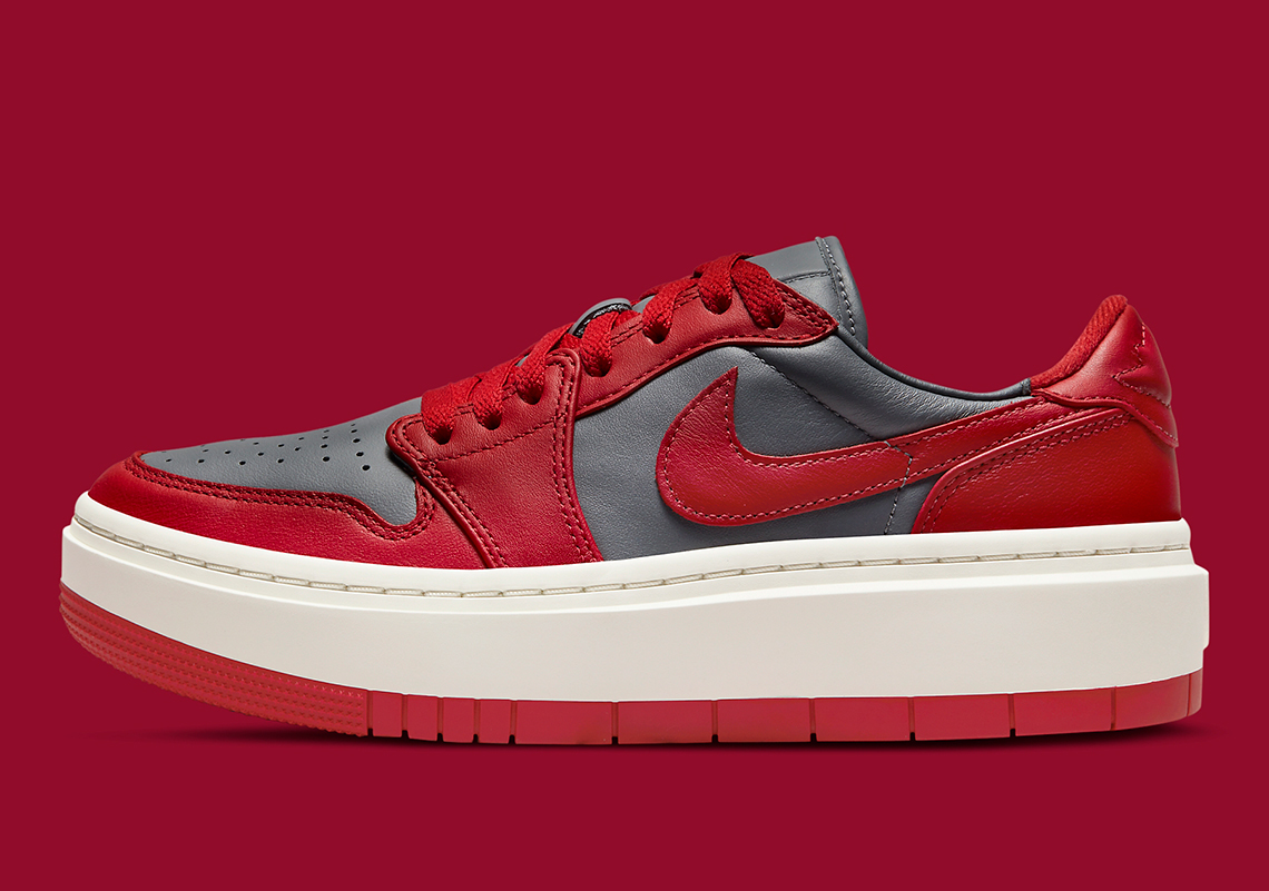 Air Jordan 1 Low Elevate Red Grey Dh7004 006 1