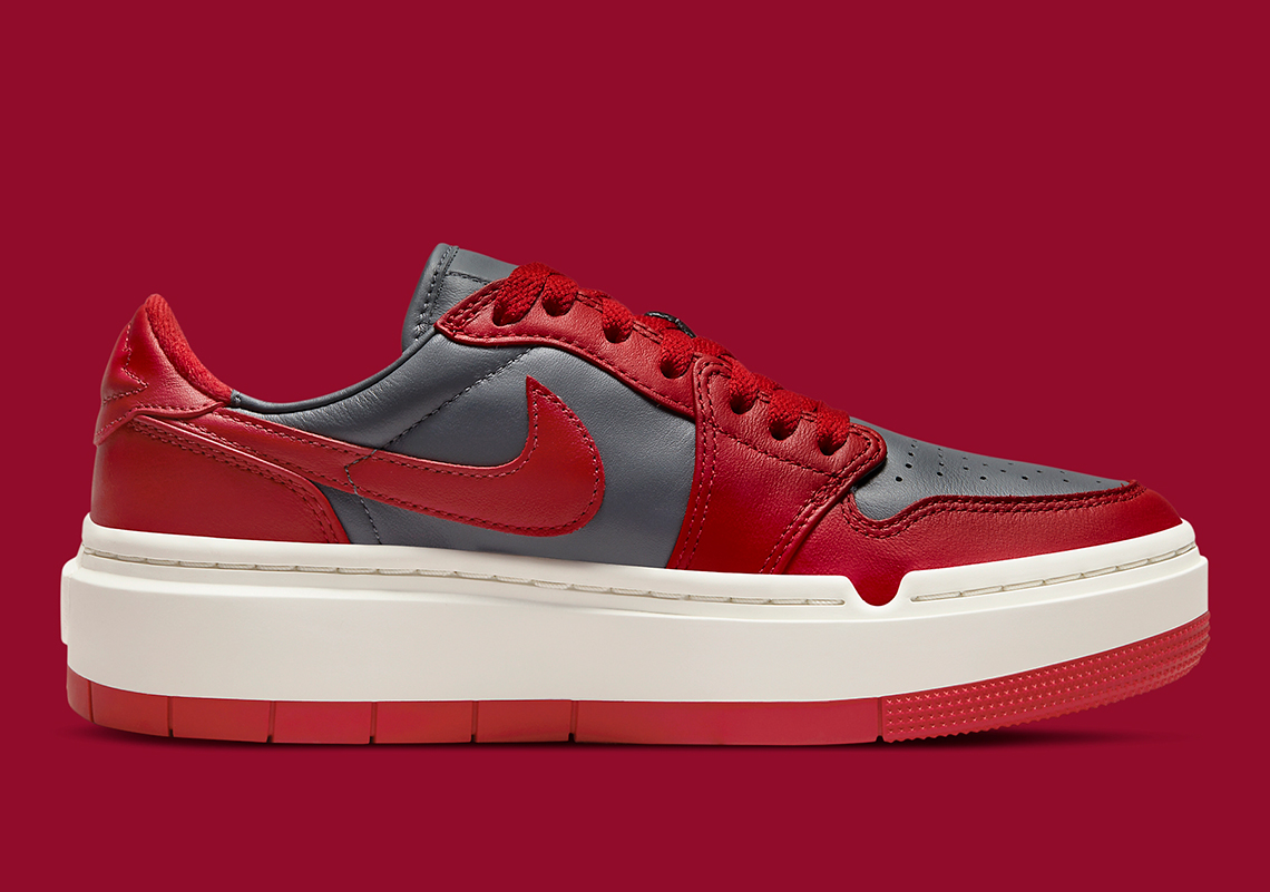 Air Jordan 1 Low Elevate Red Grey Dh7004 006 3