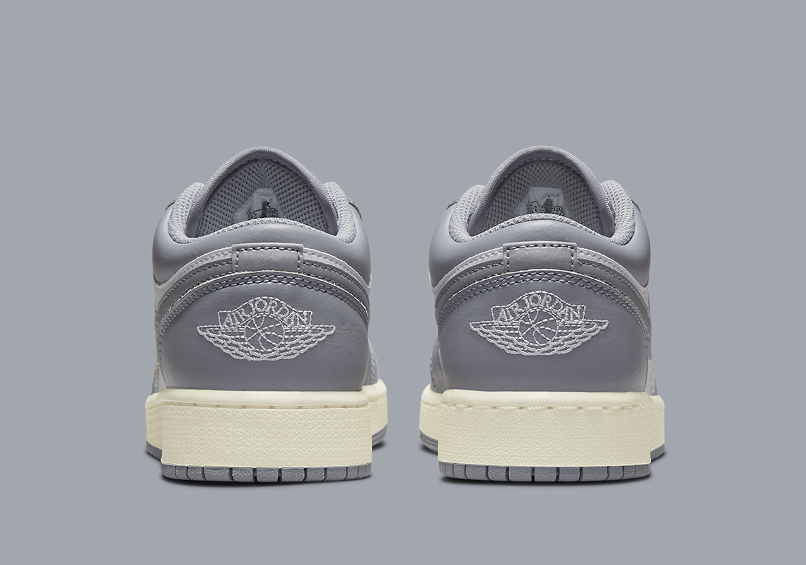 Air Jordan 1 Low Grey White 553560 053 6