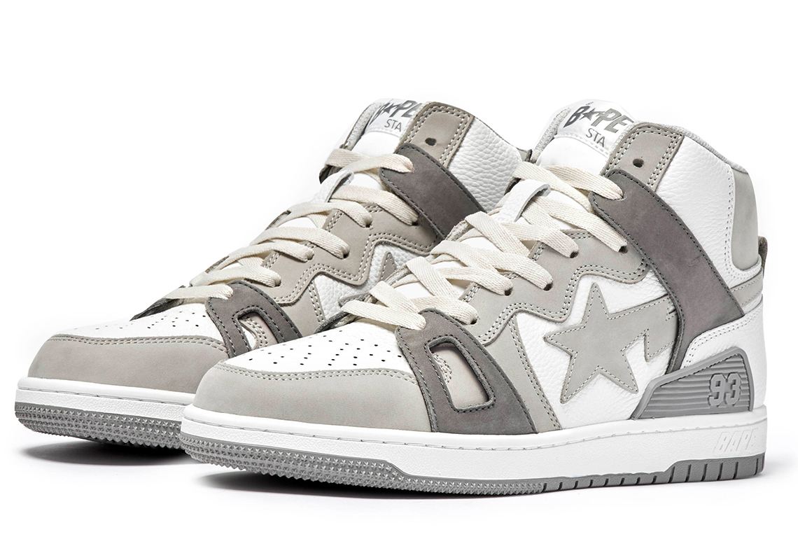 Bape Sta 93 Hi Grey 2