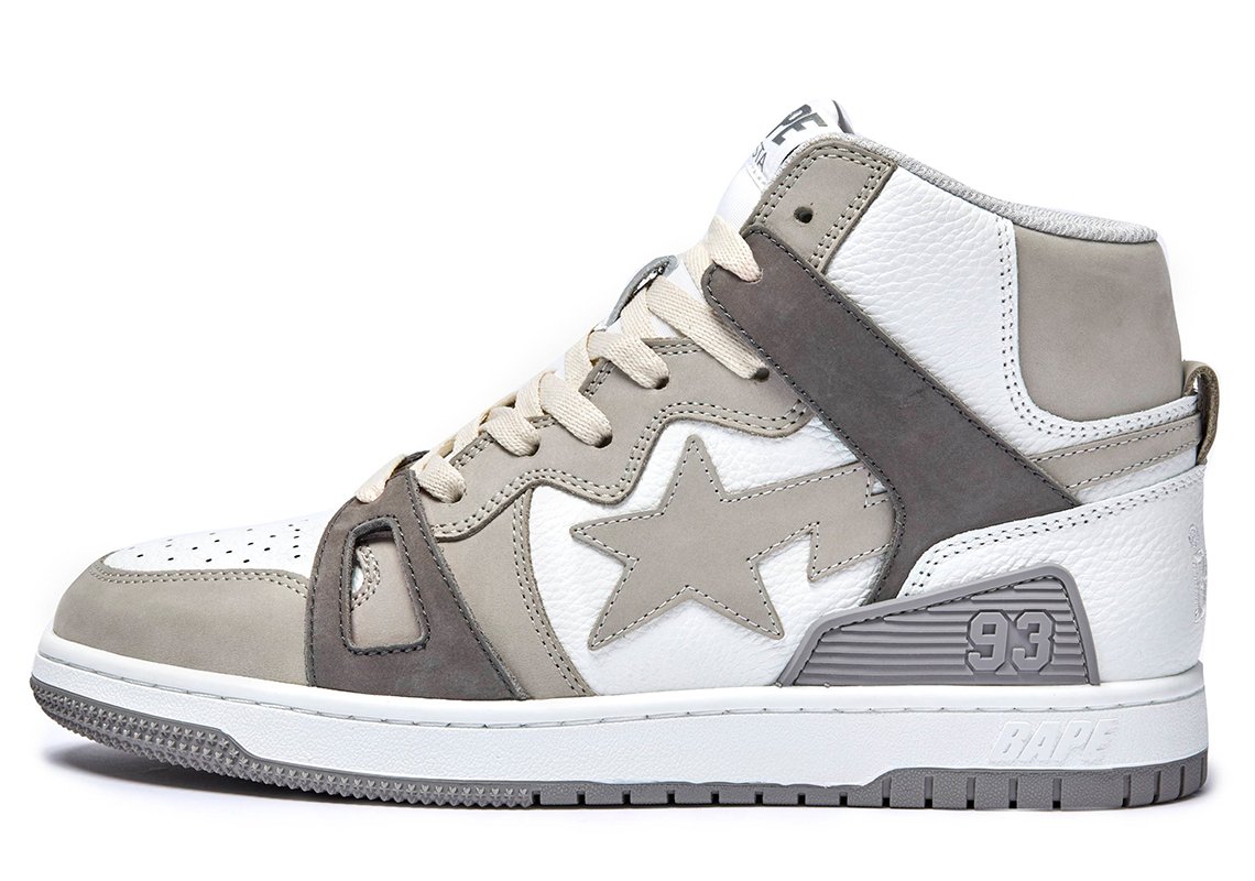 Bape Sta 93 Hi Grey 3