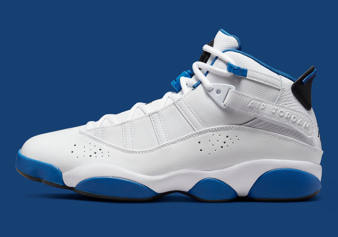 The Jordan 6 Rings Takes On A "White/Sport Blue" Look