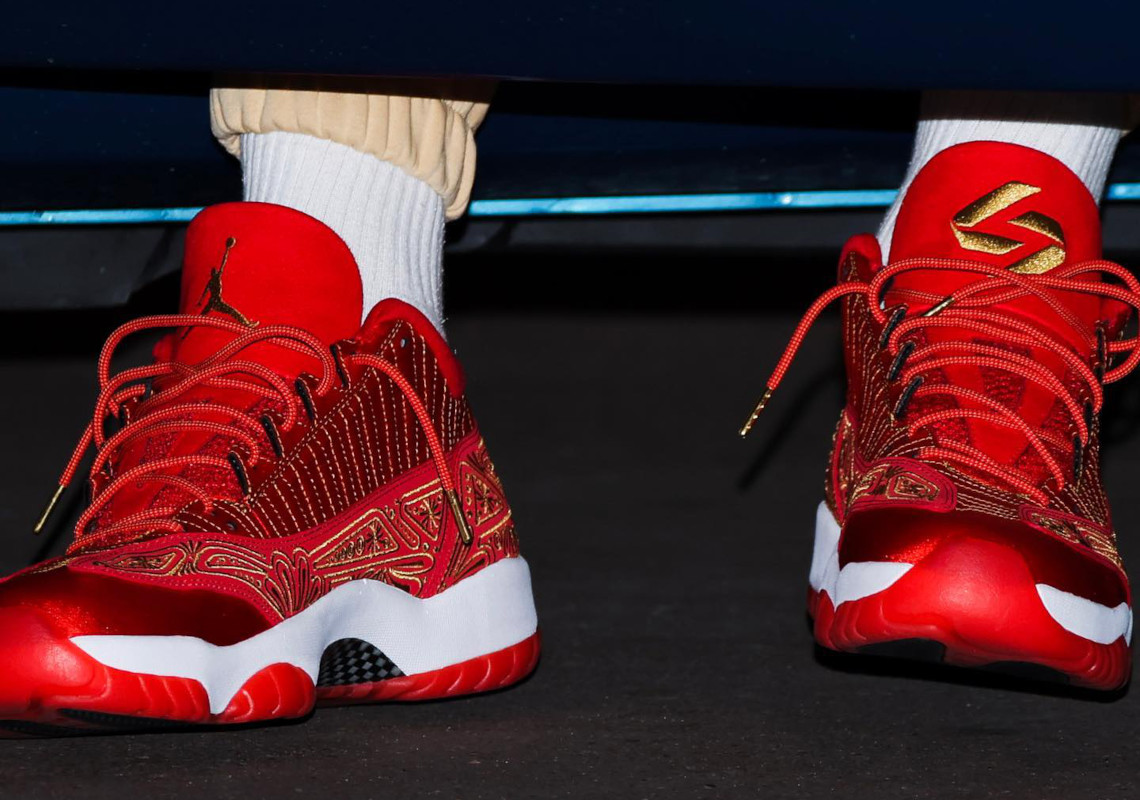 Luka Dončić Debuts Air Jordan 11 Low IE "Matador" P.E. As NBA Playoffs Start