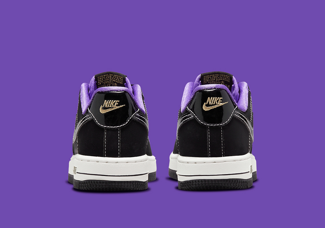 Nike Air Force 1 Black Purple Dq0301 001 6