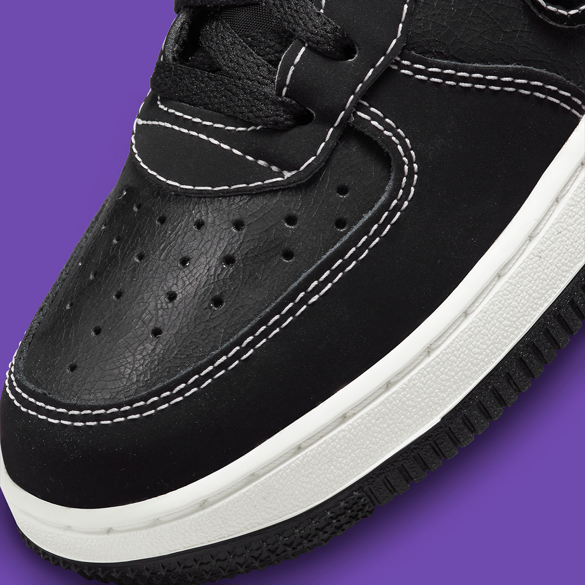 Nike Air Force 1 Black Purple Dq0301 001 8