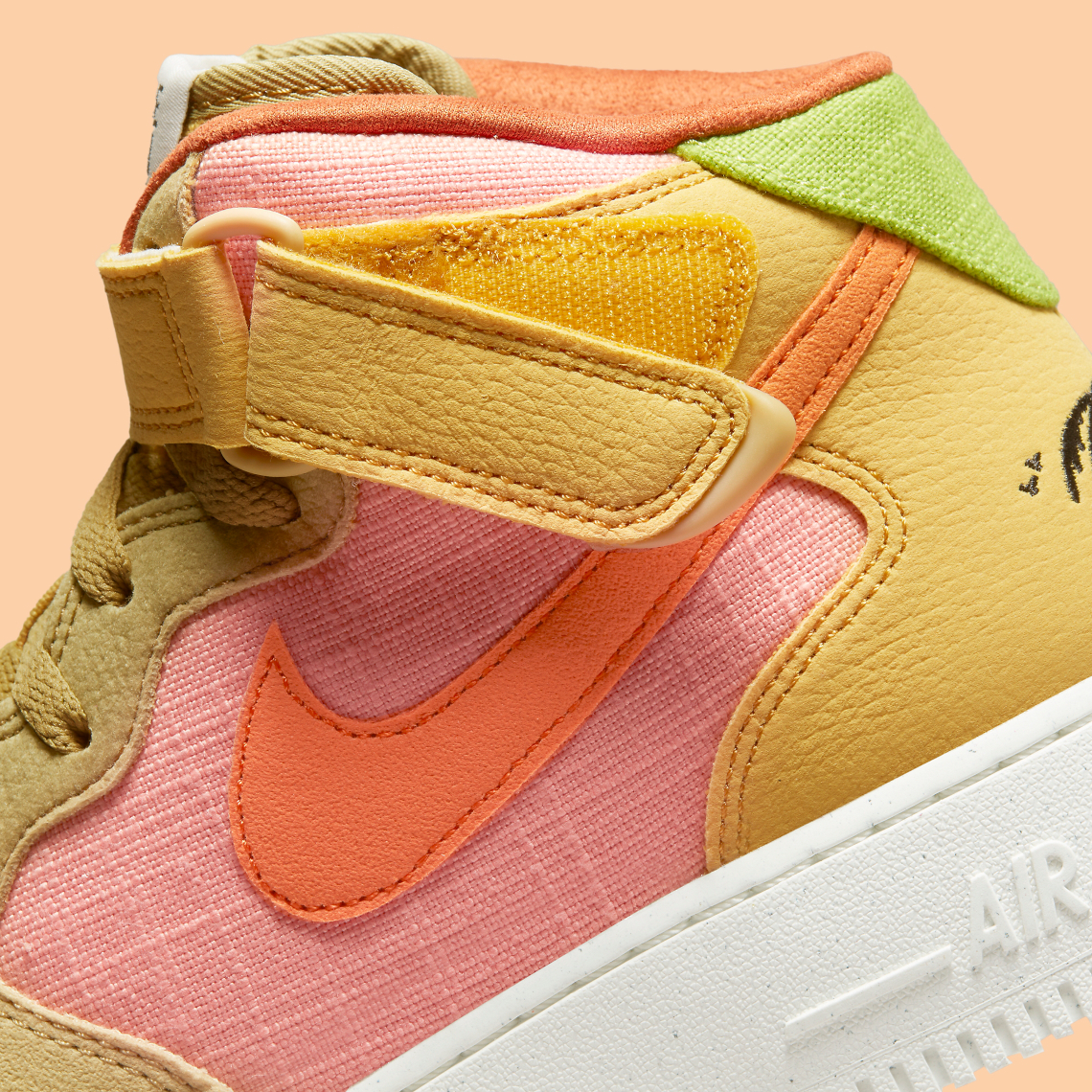 Nike Air Force 1 Mid Sun Club Dq4530 800 3