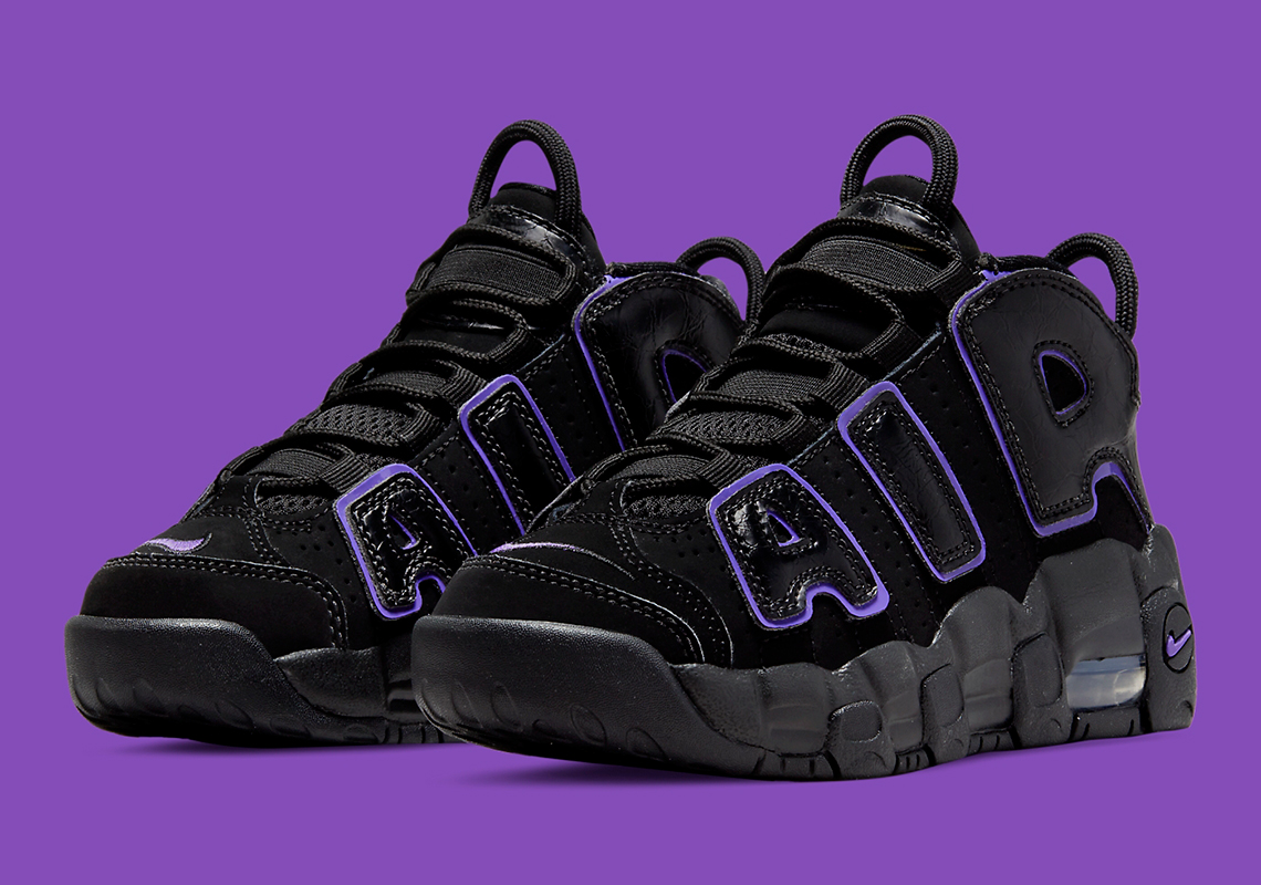 Nike Air More Uptempo Black Purple Dx5955 001 4