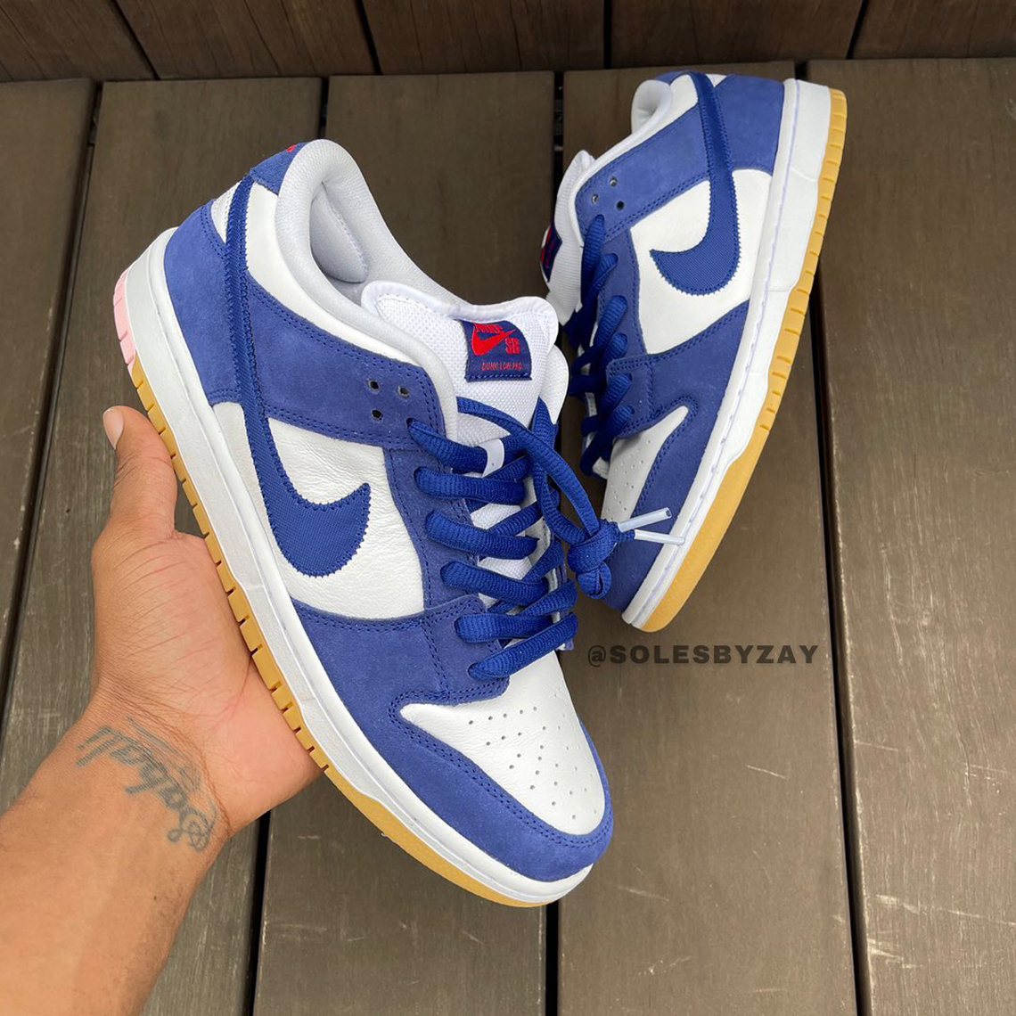 Nike Sb Dunk Low La Dodgers 10