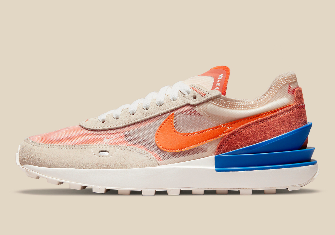 The Nike Waffle One Gets Ready For Summer With Orange Flair