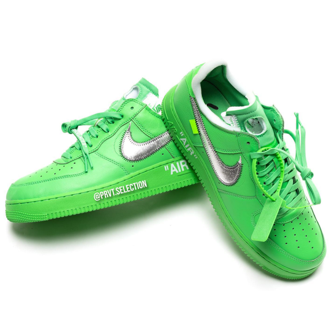 Off White Nike Air Force 1 Low Green 2022 3