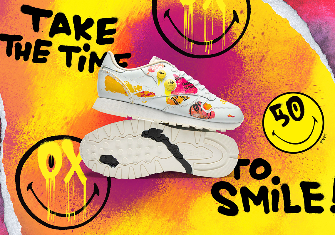 Smiley Reebok Classic Leather Pump Release Date 8