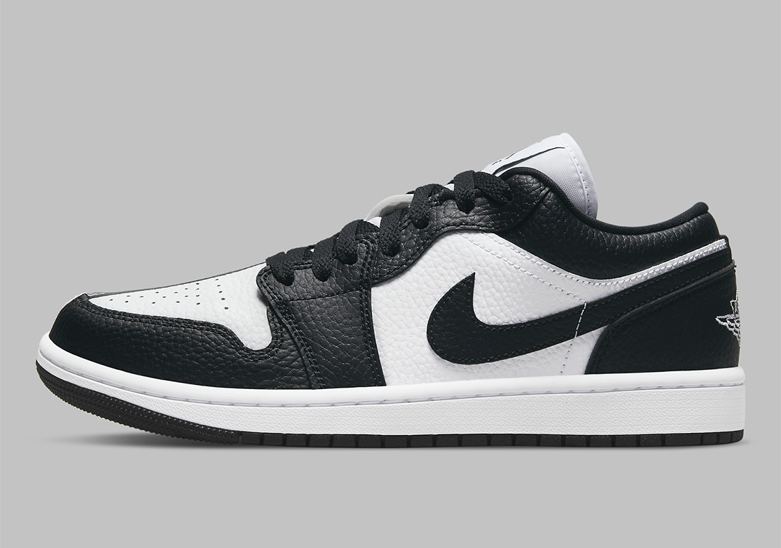 Air Jordan 1 Low Black White Homage Release Date 6